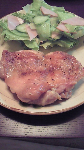 ♪簡単チキンのクレイジーソルトソテー♪