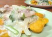 ❀小松菜と鶏肉のクリームパスタソース❀