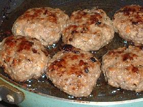 高野豆腐のミニハンバーグ