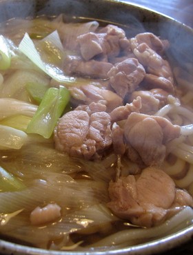 鶏ねぎ煮込みうどん