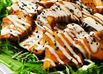 カジキの照り焼き♪水菜マヨ