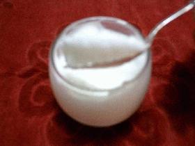 生クリームなしでも!みるくはにームース♪