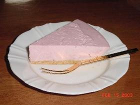 いちごレアチーズケーキ