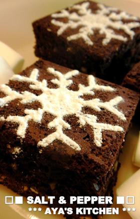 ***雪❄の結晶★チョコブラウニー***
