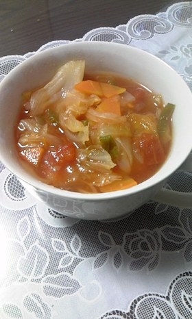 圧力鍋で★ダイエット野菜スープ