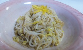 ゴマ和えにゆずを入れただけでお店の味に♬
