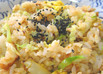 ✿たっぷりキャベツのツナチャーハン✿