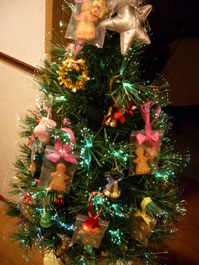 クリスマスツリーのオーナメント☆クッキー