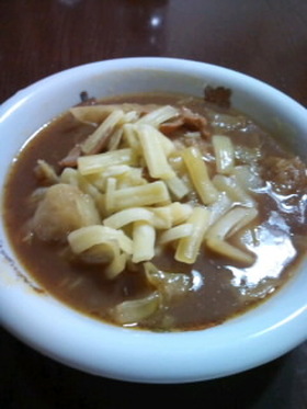 カレーもつ鍋