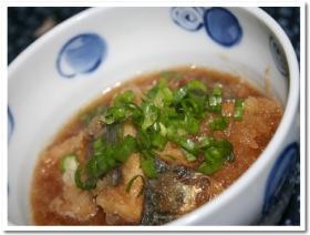 鯖の竜田揚げ 大根おろし煮
