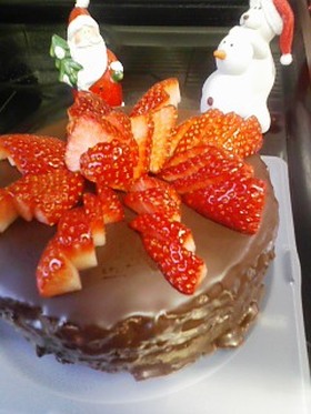 クリスマス＆バレンタインにチョコケーキ
