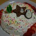 苺ムースドームケーキ