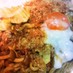 めんつゆ＋ソースで♪にんにく入り焼うどん