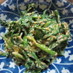 たっぷりニラが食べれる♪マヨ醤油ゴマ和え