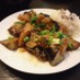なすと鶏もも肉で酸っぱ煮♪