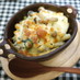 アツアツ☆チキンときのこのグラタン
