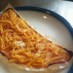 残り物活用！　　　ライスペーパーでピザ？