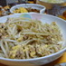 もやしと豚肉のふんわり卵炒め