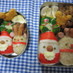 クリスマス＊キャラ弁＊サンタ＆トナカイ♪