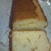 生クリームでパウンドケーキ