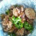挽き肉とナスの甘辛炒め