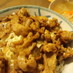 塩麹で豚丼  春キャベツと。