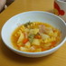 旬のトマトで作りたい。ミネストローネ