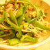 もやしと挽き肉の中華炒め。
