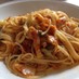 キムチカルボナーラ＊パスタ