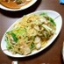 ぴりうま！鶏肉と水菜のわさび醤油パスタ