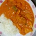 ■簡単！鶏肉とかぼちゃのトマトクリーム煮