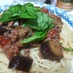 簡単パスタ♪茄子ひき肉トマトのボロネーゼ