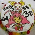 生クリームでお手軽キャラケーキ！！