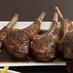 骨付きラム肉のステーキ