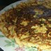 チーズも入った野菜たくさんオムレツ
