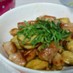 ご飯もお酒も進むよ～❤鶏肉とさつま芋炒め