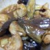 なすと鶏もも肉で酸っぱ煮♪