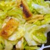 簡単♡キャベツと油揚げの柚子胡椒炒め