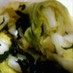 白菜とわかめのあっさり漬け