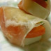 かまぼこと野菜の生ハム巻き
