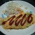 ランチ☆キャベツのチーズオムレツ