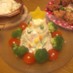 クリスマスに！ポテサラツリー