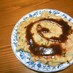 ほうれん草とひき肉のお好み焼き