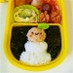 お正月キャラ弁＊鏡もちミカン君♪