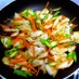 鶏ささみとアスパラガスの中華炒め