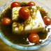 簡単冷奴☆もずく豆腐トマト