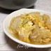 とろ〜り♪白菜と豚のチーズ卵とじ