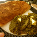 インドのほうれん草カレー：サグパニール
