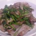 ♬せり＆しめじ＆豚肉炒め♫