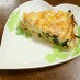 冷凍パイシートで簡単ほうれん草のキッシュ